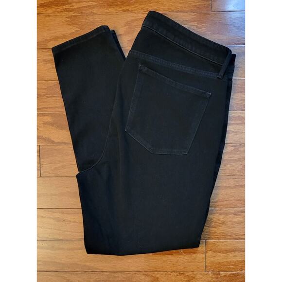 Old Navy Jeans Women Size 18 Rockstar Skinny Black Denim High Rise - Picture 11 of 11